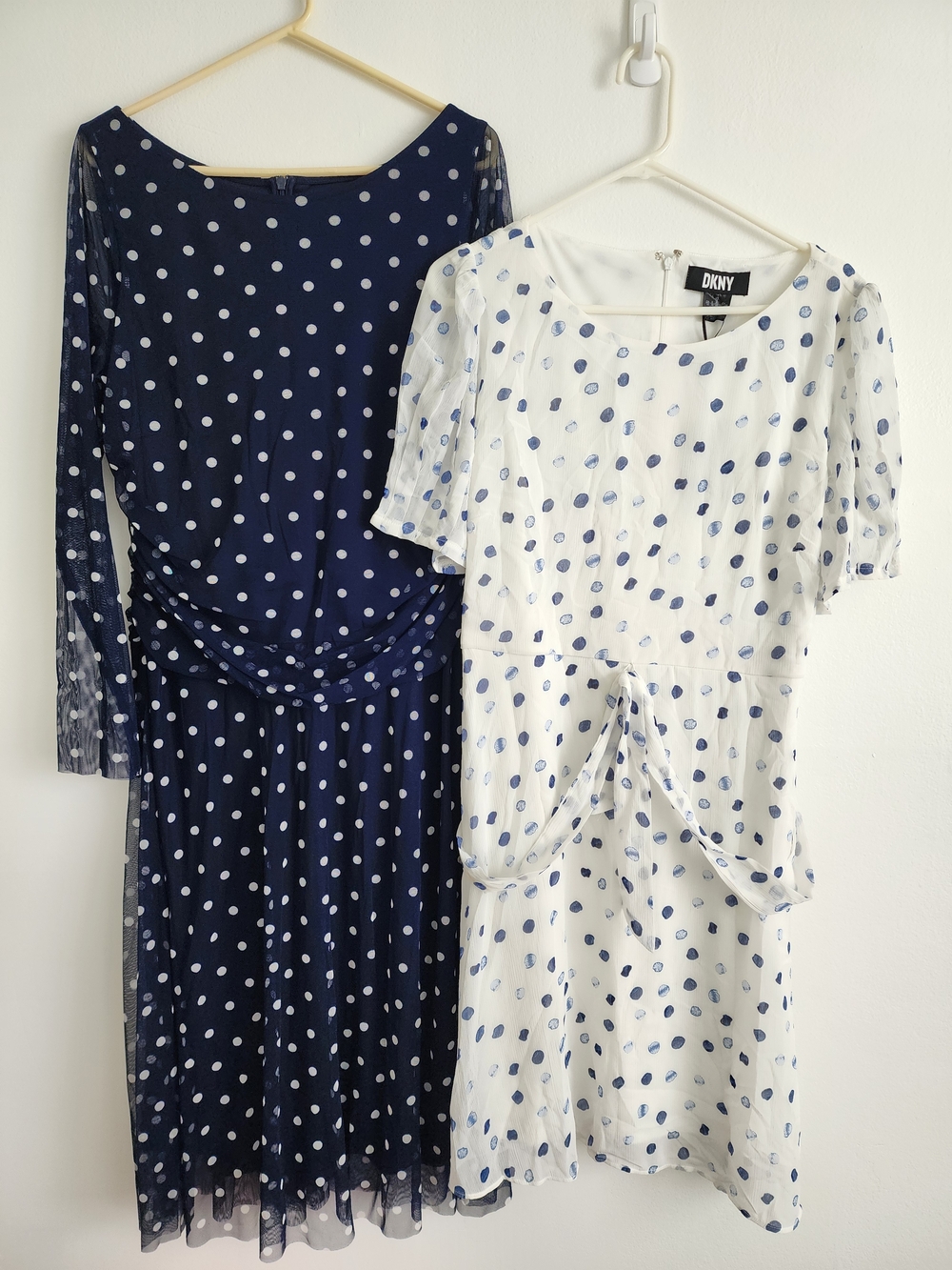 Women’s Size XL New W Tags Dresses Plus Size 16 NWT Chiffon Polka Dot Lot6
